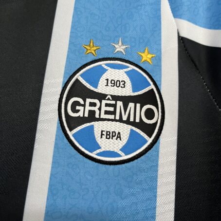 Camisa Grêmio Longa - Azul/Preta - 24/25 - Imagem 3