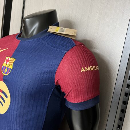 Camisa Barcelona - Modelo Jogador - Azul/Grená - 24/25 - Imagem 4