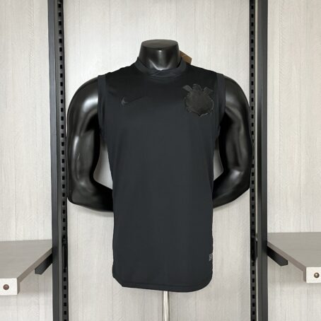 Camisa Corinthians - Regata Preta - 24/25