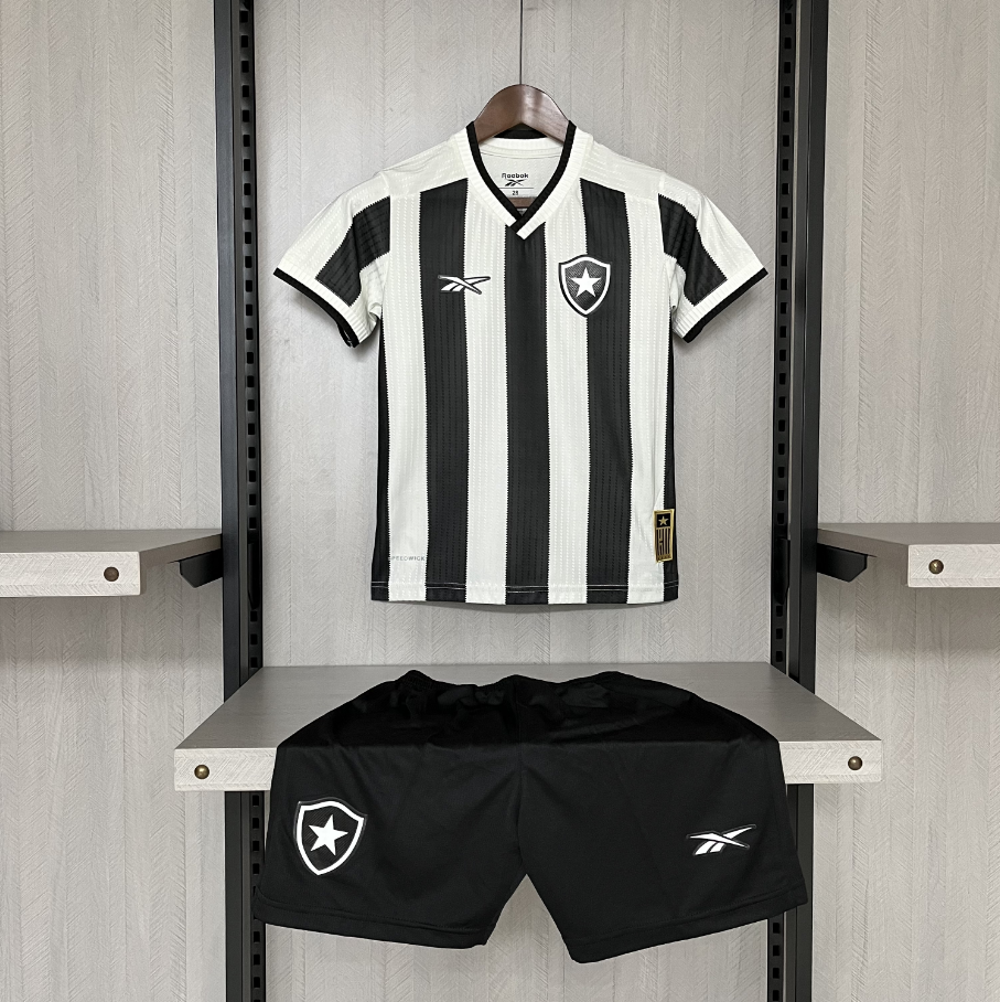 Camisa Botafogo – Infantil – Preta/Branca – 24/25