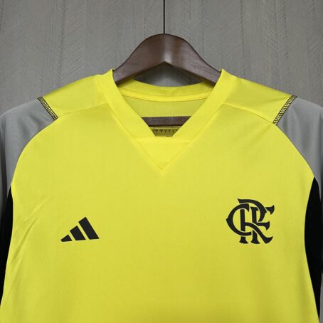 Camisa Flamengo Treino - Feminina - Amarela - 24/25 - Imagem 2