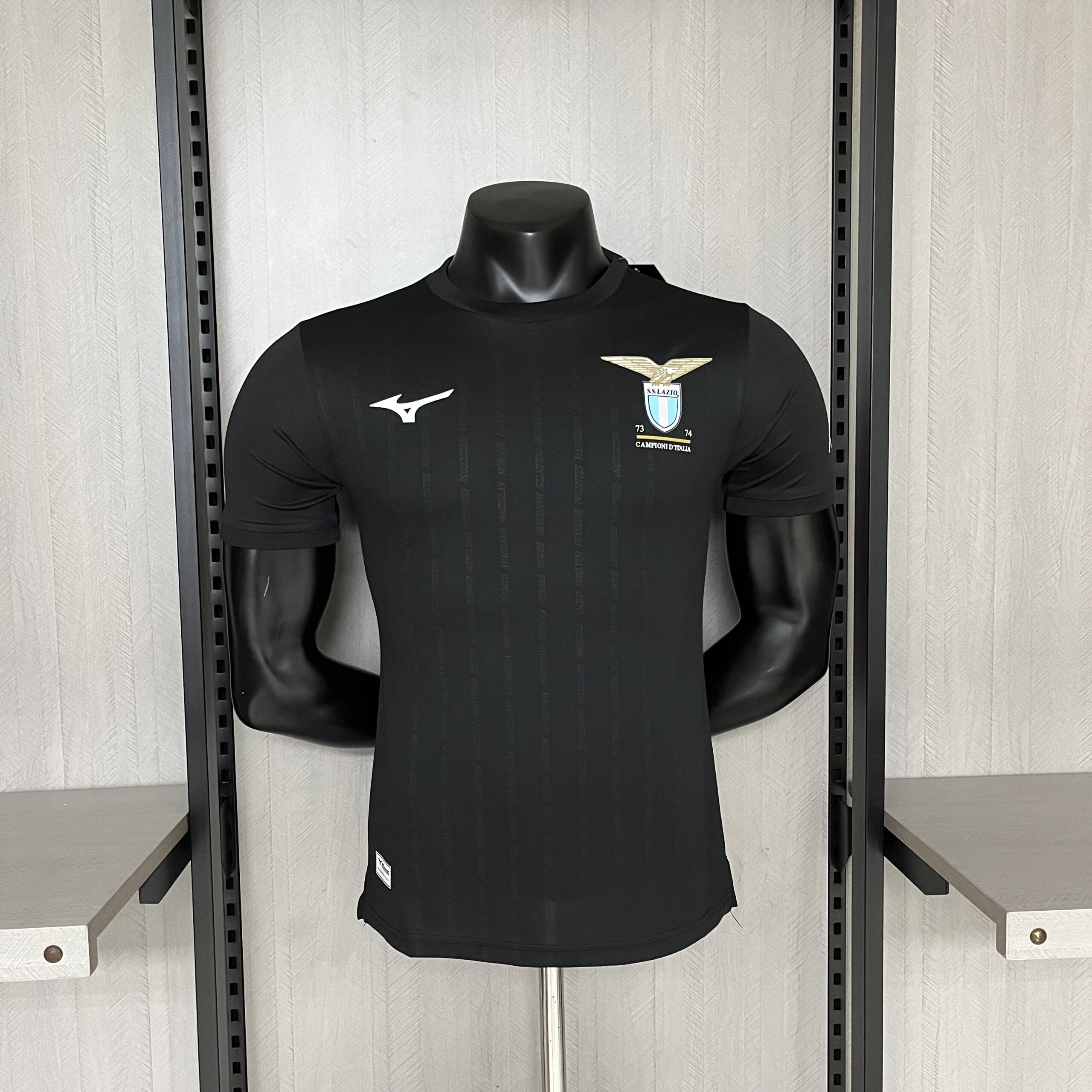 Camisa Lazio Edição Especial – Modelo Jogador – Preta – 24/25