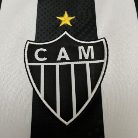 Camisa Atlético Mineiro - Preta/Branca - 24/25 - Imagem 4