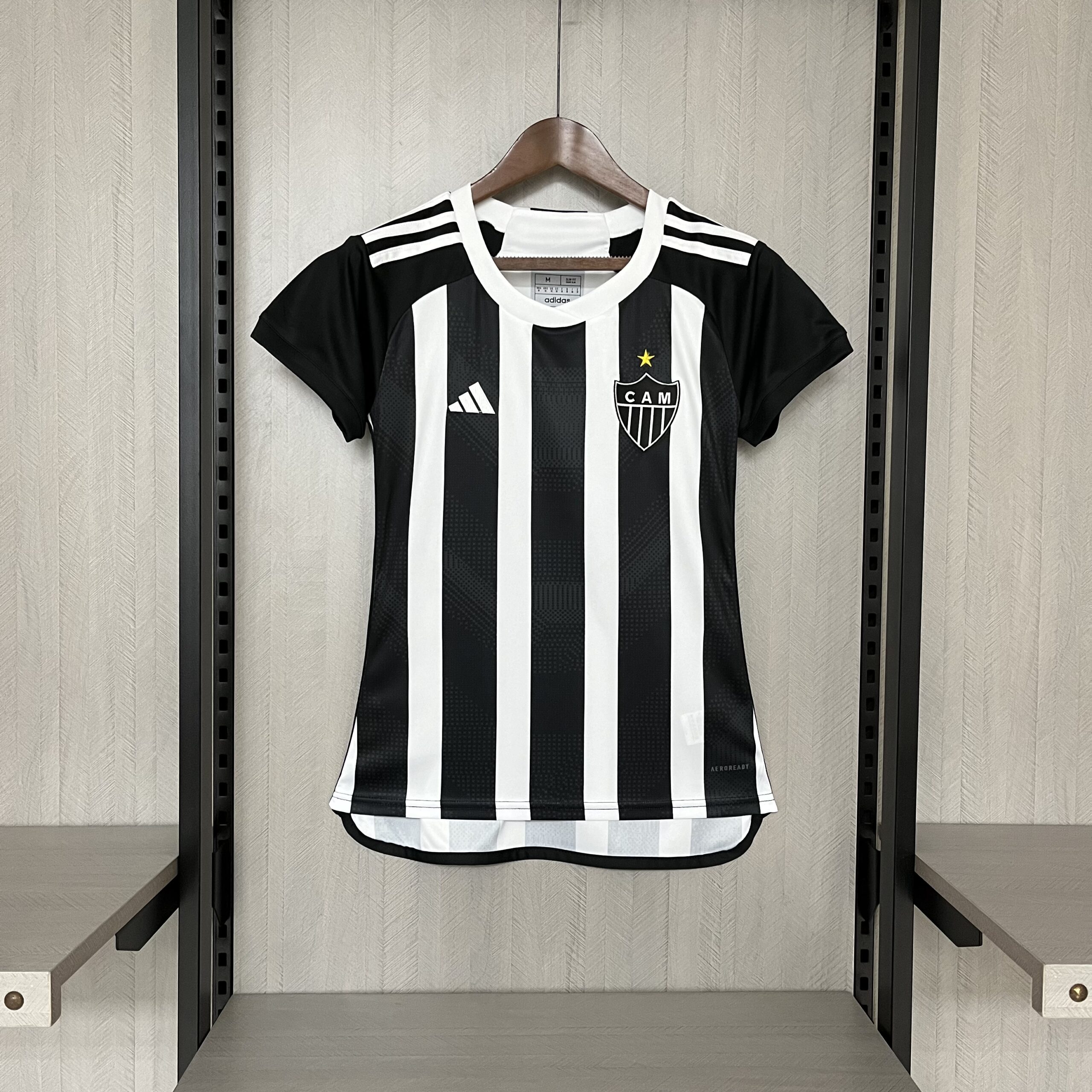 Camisa Atlético Mineiro – Feminina – Preta/Branca – 24/25