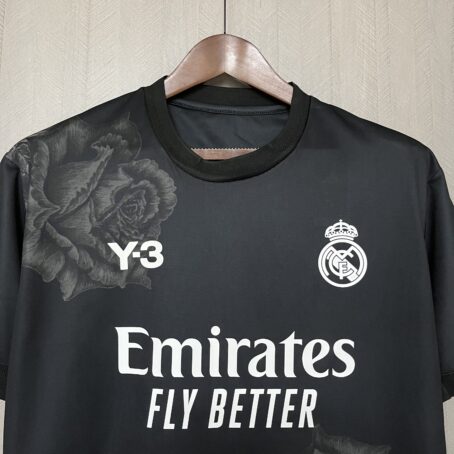 Camisa Real Madrid Y3 - Preta - 24/25 - Imagem 2