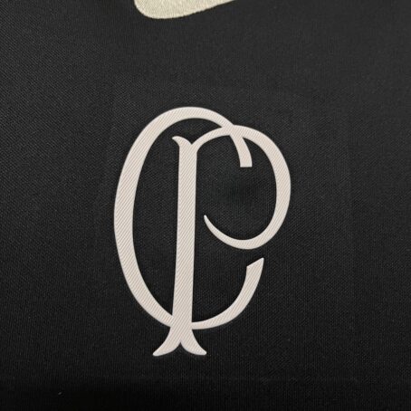 Camisa Corinthians - Preta/Cinza - 24/25 - Imagem 3