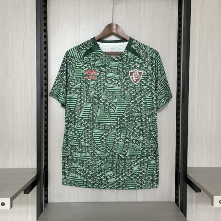 Camisa Fluminense - Verde Pré Jogo - 24/25