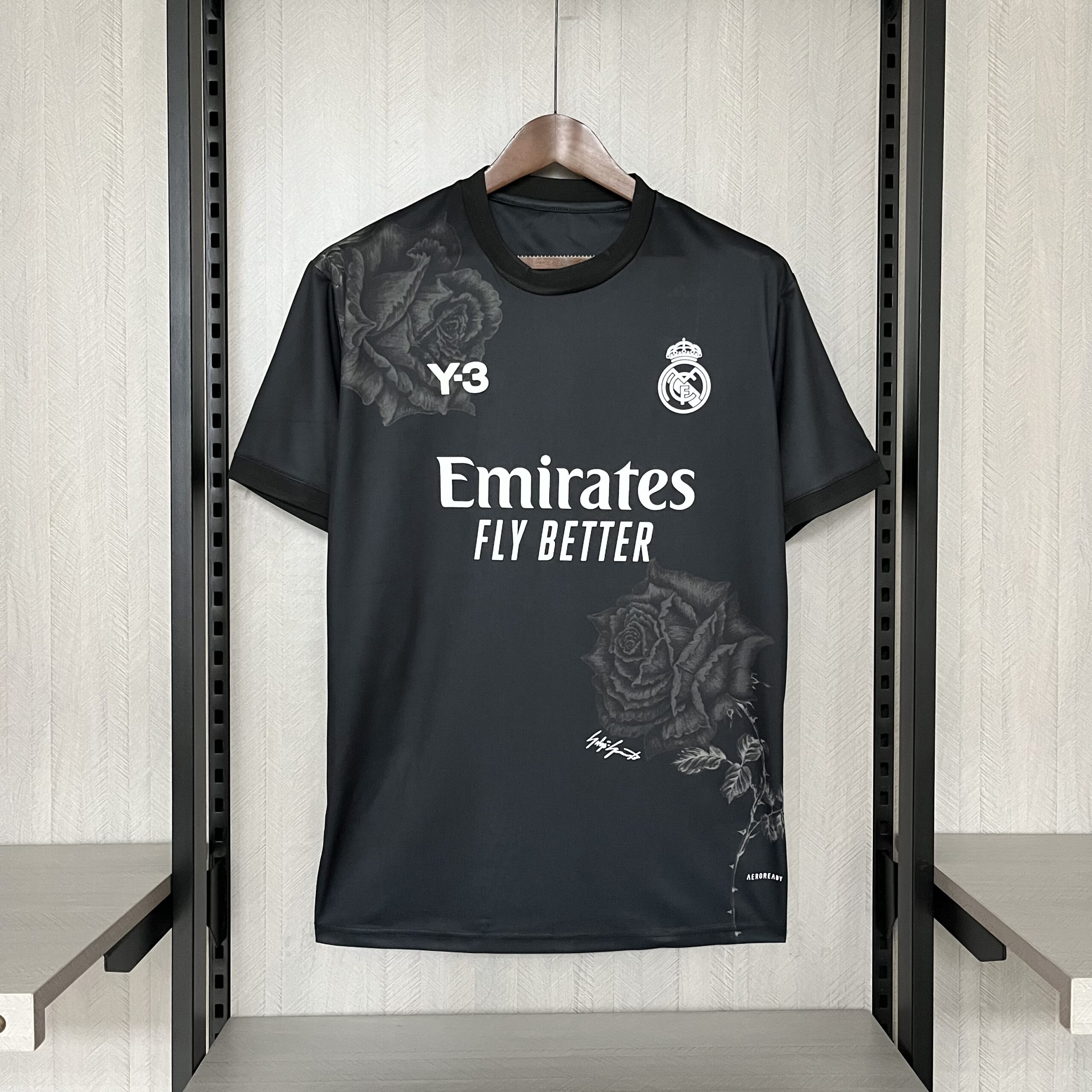 Camisa Real Madrid Y3 – Preta – 24/25