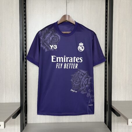 Camisa Real Madrid Y3 - Roxa - 24/25