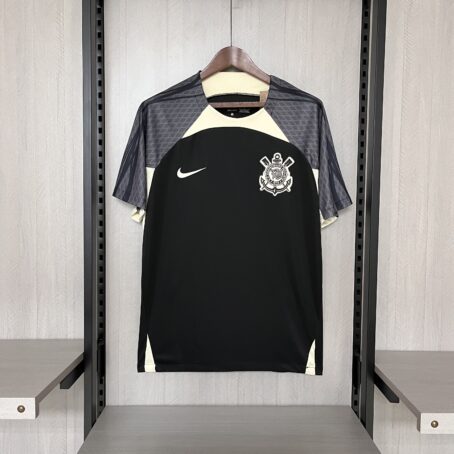 Camisa Corinthians Treino - Preta - 24/25