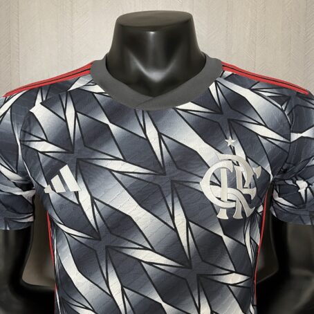 Camisa Flamengo III - Modelo Jogador - Cinza - 24/25 - Imagem 9