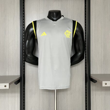 Camisa Flamengo Treino - Regata Cinza - 24/25