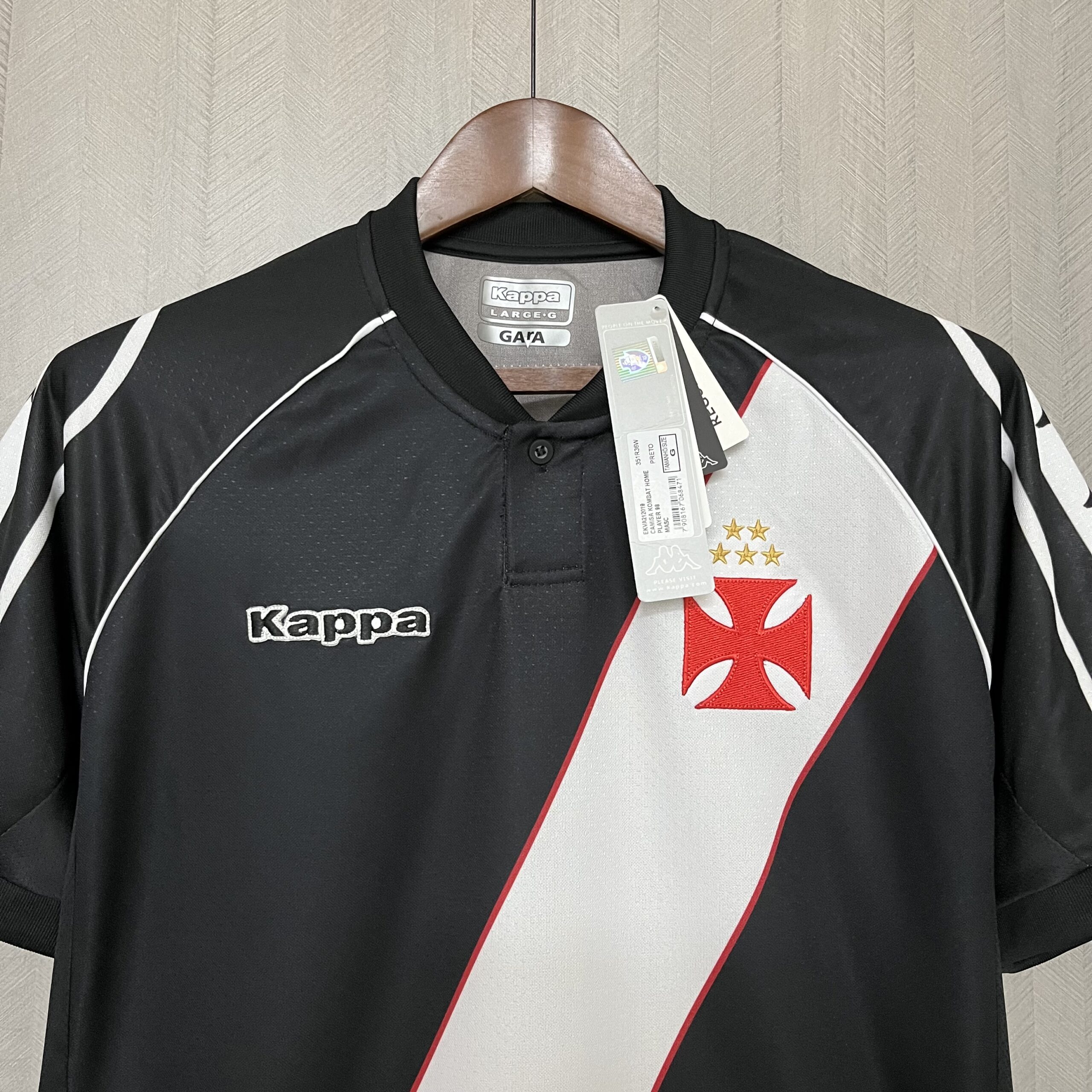 Camisa Vasco – Preta – 24/25