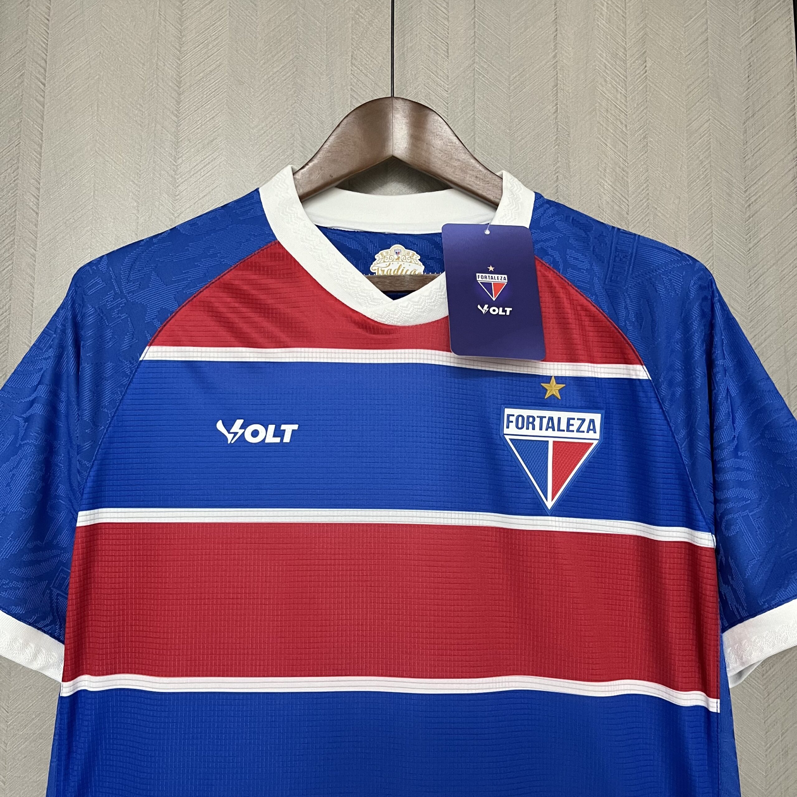 Camisa Fortaleza  – Azul/Vermelha – 24/25