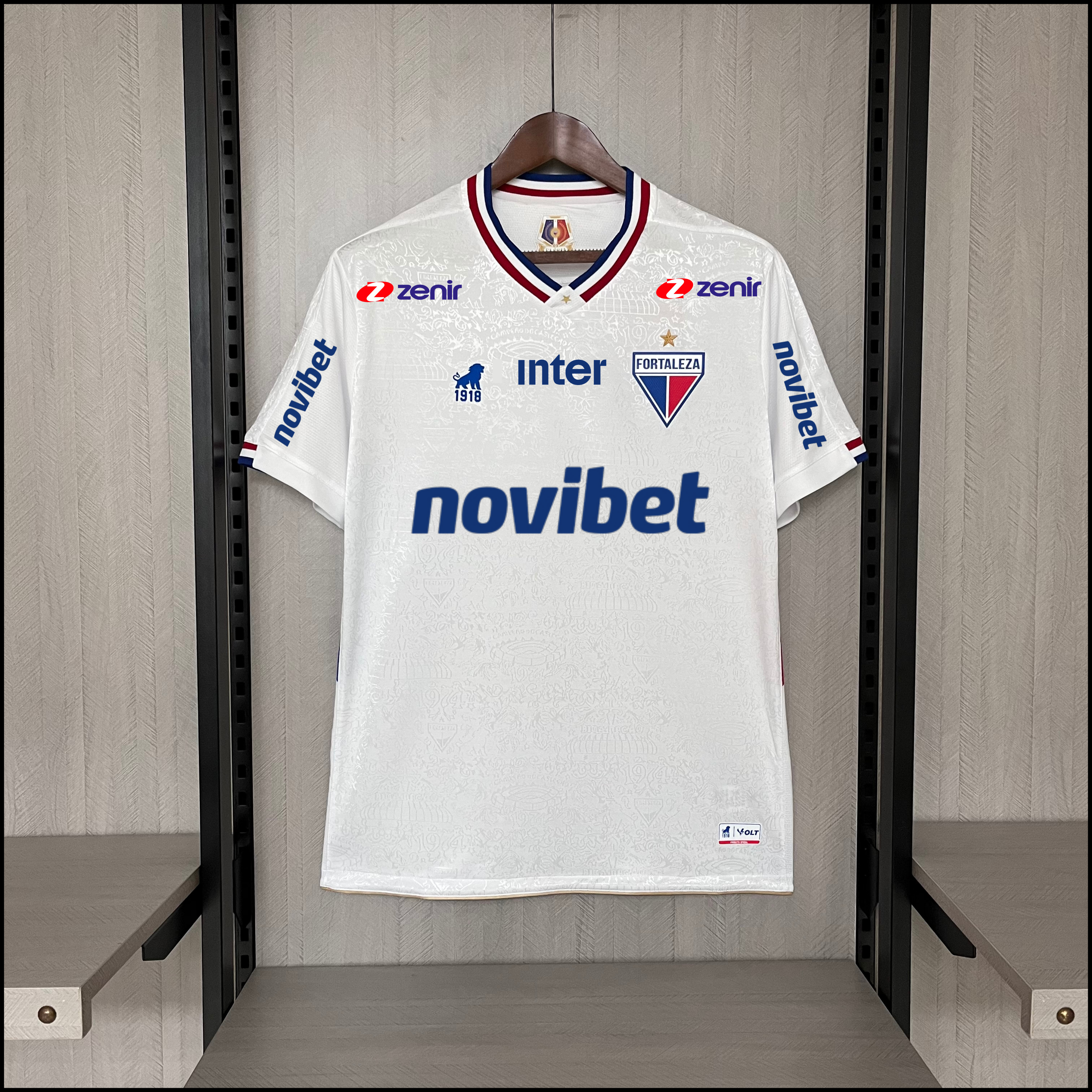 Camisa Fortaleza  – Patrocínio – Branca – 24/25