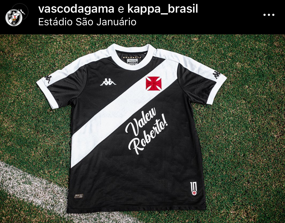 Camisa Vasco – Edição Especial – Roberto Dinamite – Preta – 24/25