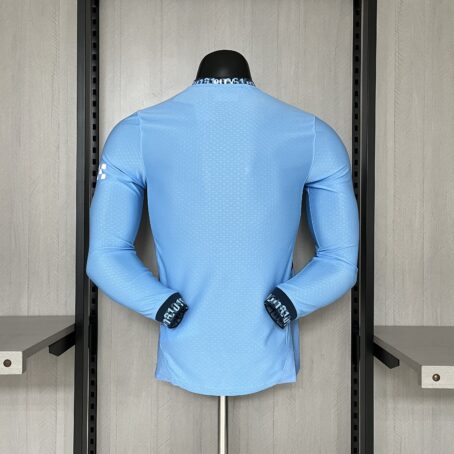 Camisa Manchester City Longa - Modelo Jogador - Azul - 24/25 - Imagem 8