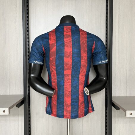 Camisa Barcelona Edição Especial - Modelo Jogador - Azul/Grená - 24/25 - Imagem 8