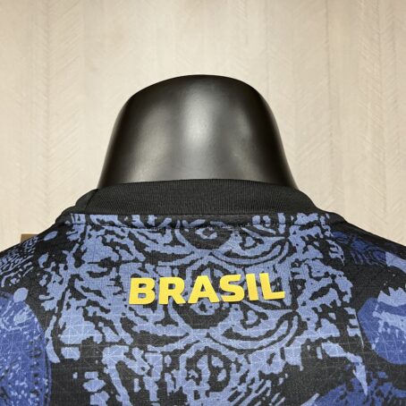 Camisa Brasil Edição Especial - Modelo Jogador - Azul – 24/25 - Imagem 9