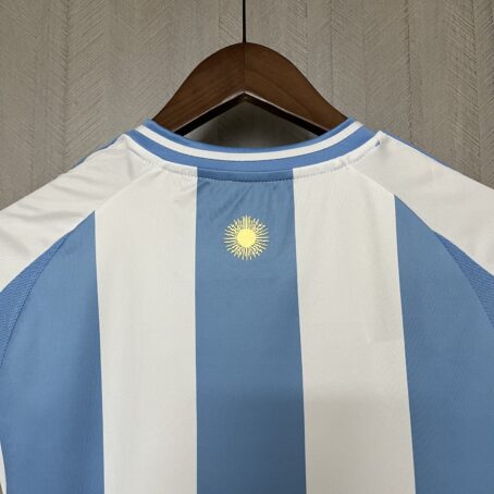 Camisa Argentina - Infantil - Azul/Branca - 24/25 - Imagem 8