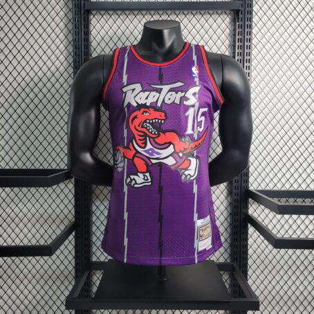 Camisa Regata NBA Toronto Raptors - Roxa - #15 Carter