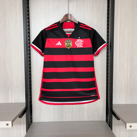 Camisa Flamengo - Copa do Brasil - Feminina - Rubro/Negra - 24/25 - Imagem 2