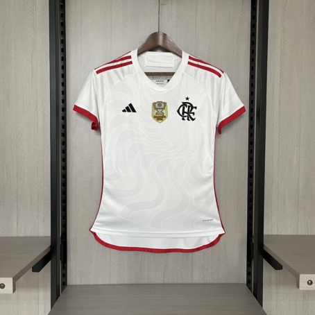 Camisa Flamengo - Copa do Brasil - Feminina - Branca - 24/25 - Imagem 2