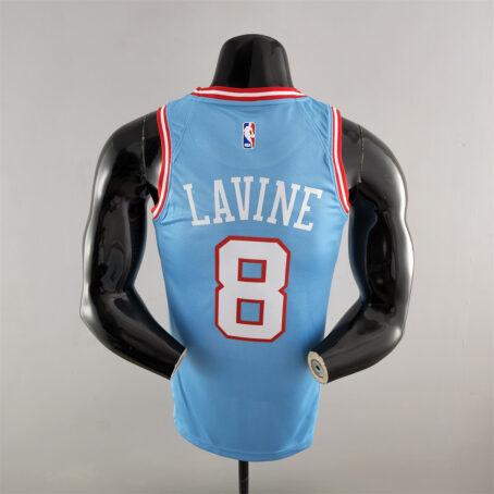 Camisa Regata NBA Chicago Bulls – Azul – #8 Lavine - Imagem 8