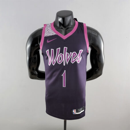 Camisa Regata NBA Minnesota Timberwolves – Roxa - #1 Eowaros