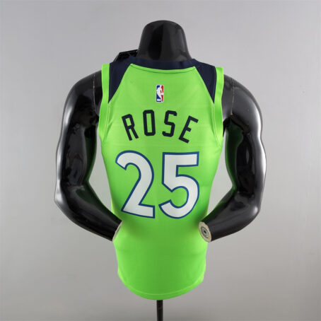 Camisa Regata NBA Minnesota Timberwolves – Verde – #25 Rose - Imagem 8