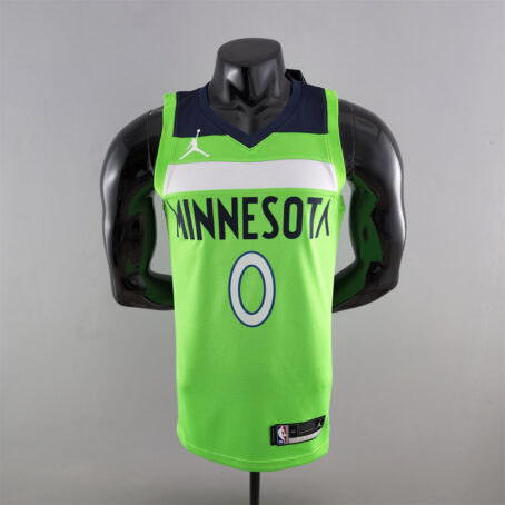 Camisa Regata NBA Minnesota Timberwolves – Verde – #0 Russell