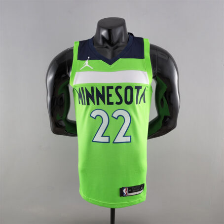 Camisa Regata NBA Minnesota Timberwolves – Verde – #22 Wiggins