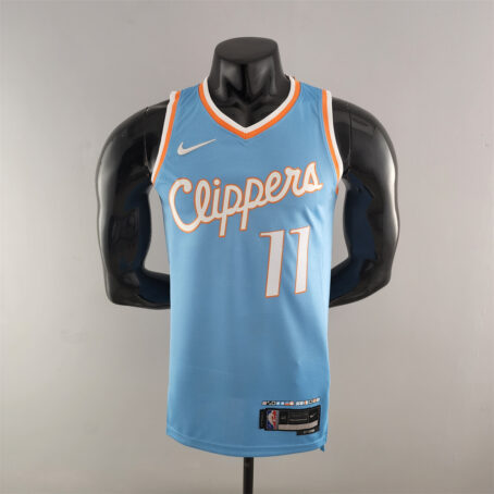 Camisa Regata NBA Los Angeles Clippers – Azul – #11 Wall – 2022
