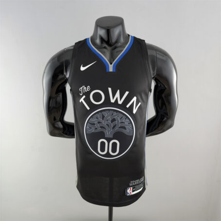 Camisa Regata NBA Golden State Warriors – Preta – #00 Kuminga – 2020