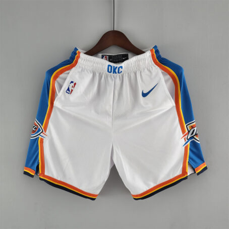 Short NBA Oklahoma City Thunder - Branco