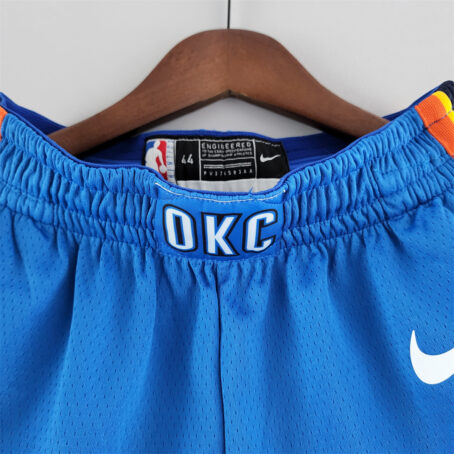 Short NBA Oklahoma City Thunder - Azul - Imagem 2