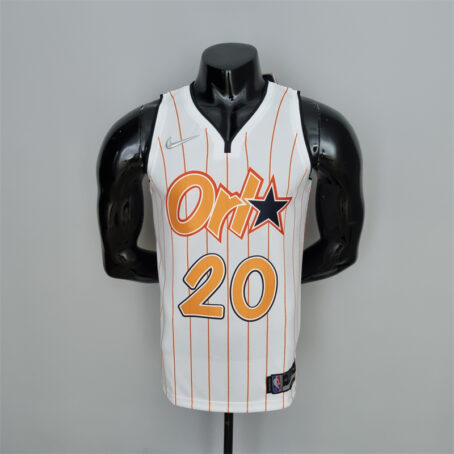 Camisa Regata NBA Orlando Magic – Branca – #20 Fultz – 75 Anos