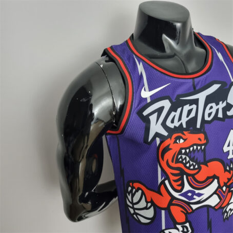 Camisa Regata NBA Toronto Raptors – Roxa – #43 Siakam - Imagem 5
