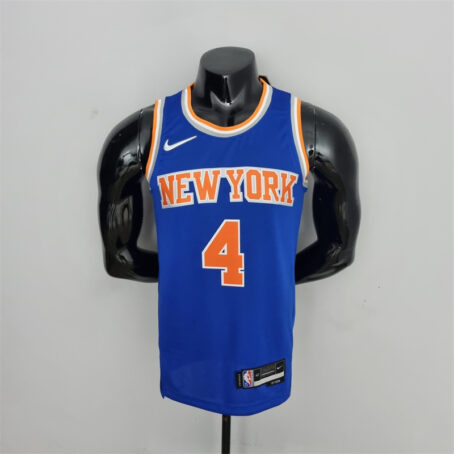 Camisa Regata NBA New York Knicks – Azul – #4 Rose – 75 Anos