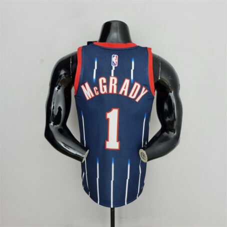 Camisa Regata NBA Houston Rockets – Azul – #1 McGrady – 2022 - Imagem 8