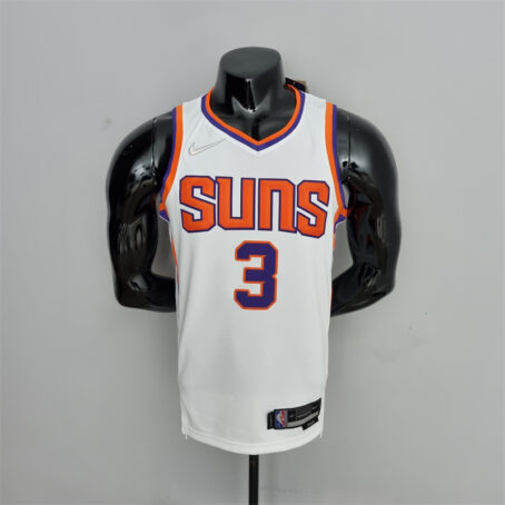 Camisa Regata NBA Phoenix Suns – Branca – #3 Paul – 75 Anos