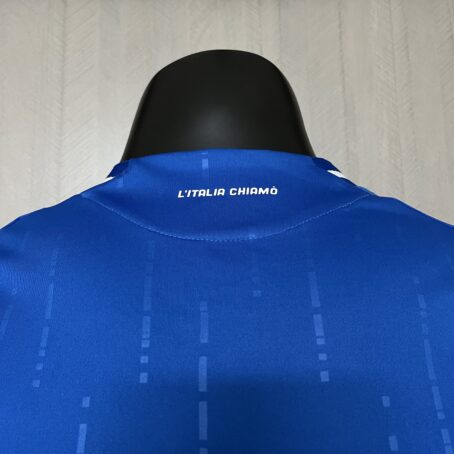 Camisa Itália – Modelo Jogador – Azul – 24/25 - Imagem 8