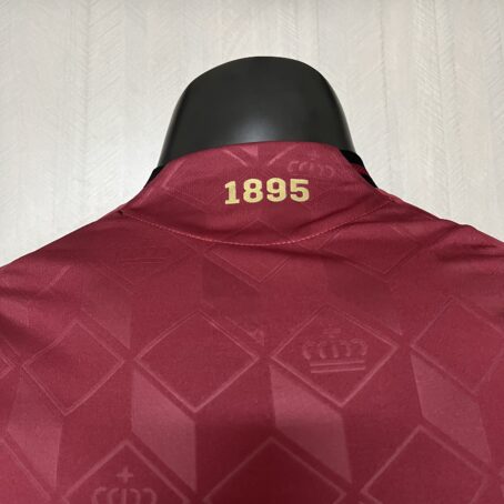 Camisa Bélgica – Modelo Jogador – Grená – 24/25 - Imagem 9