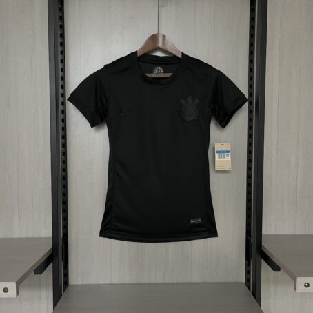 Camisa Corinthians - Feminina - Preta - 24/25