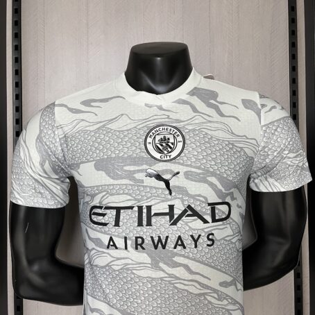 Camisa Manchester City Edição Especial - Modelo Jogador - Branca - 24/25 - Imagem 2