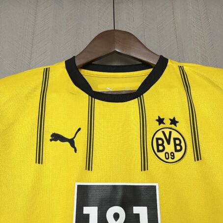 Camisa Borussia Dortmund - Infantil - Amarela - 24/25 - Imagem 2