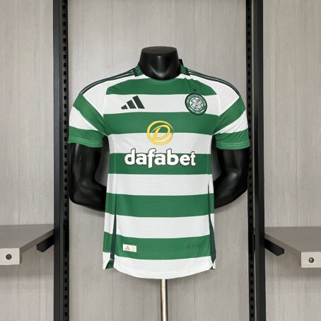 Camisa Celtic - Modelo Jogador - Branca/Verde - 24/25