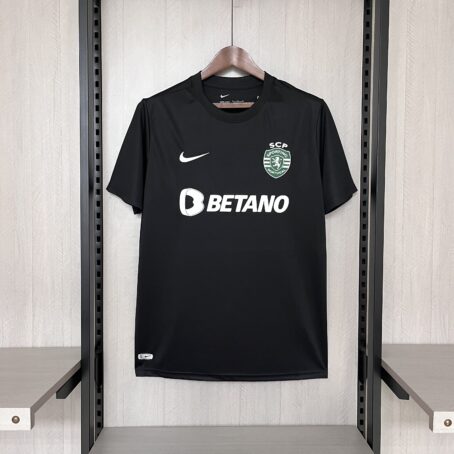 Camisa Sporting IV - Preta - 24/25