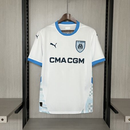 Camisa Olympique de Marseille - Branca - 24/25