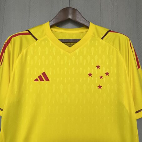 Camisa Cruzeiro Goleiro - Amarela - 24/25 - Imagem 2